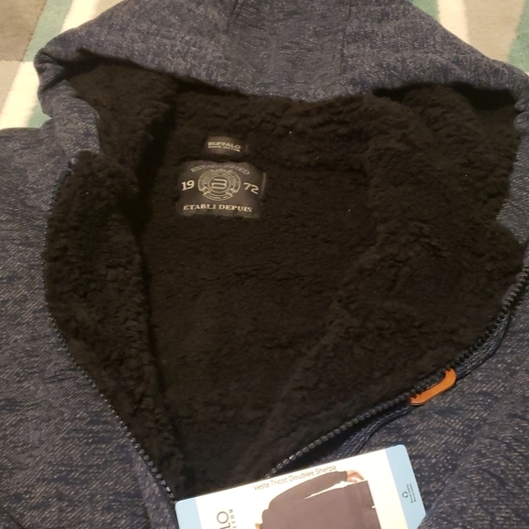 Nwt BUFFALO sherpa lined hoodie - Picture 4 of 4